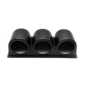 

Universal Black Triple Gauge Console Dashboard Pod 2" 52mm for Auto Car Vehicl Dash Mounting Cup Holder