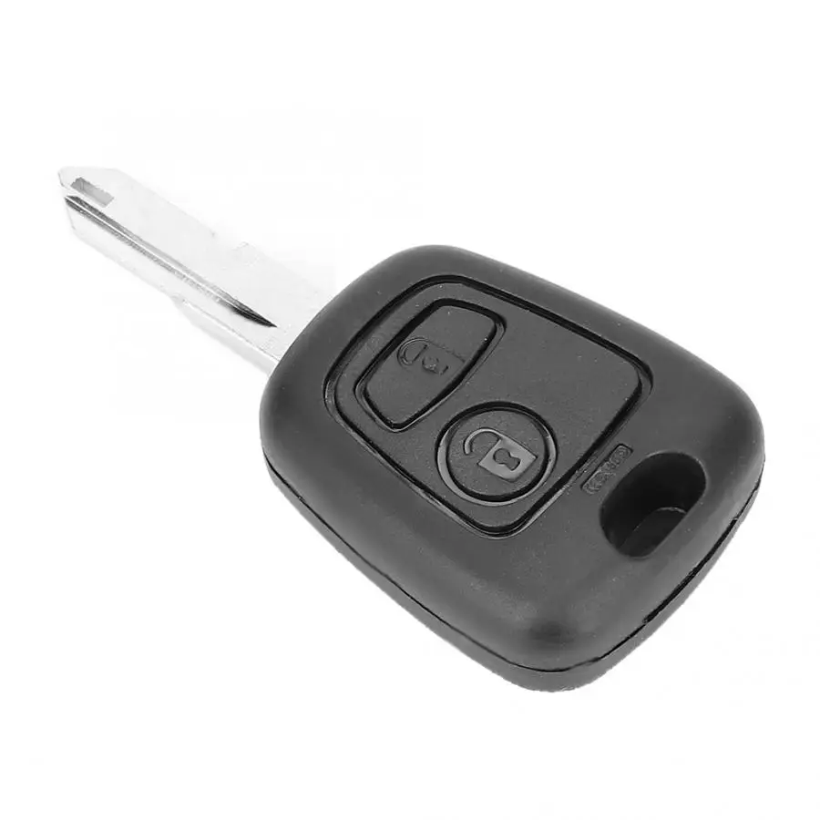 

ABS Car Key Replacement Shell Car Key Fob Kit Fit for PEUGEOT 206 306 307 auto accessories