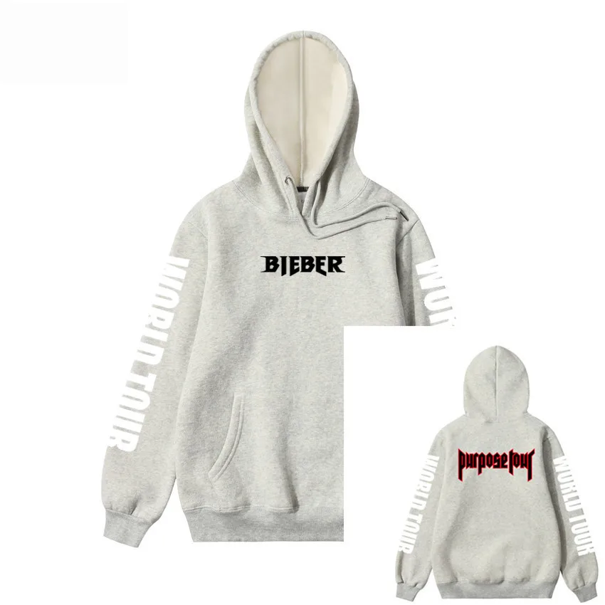 Sweatshirt Sudadera Stadium Justin Bieber Bieber Purpose Tour