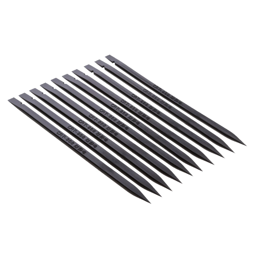 20Pieces 5.91'' Nylon Plastic Spudger Probe Security Handle Opening Pry Bar Black