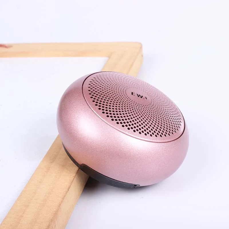 EWA A110 Мини Bluetooth динамик s Портативный TWS MP3 плеер беспроводной динамик для компьютера/телефона музыкальный динамик - Color: Pink