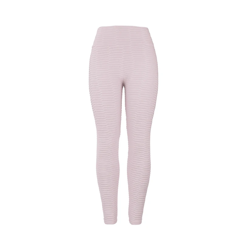 light pink IWUPARTY красный Геометрическим Принтом Йога Штаны Высокая Талия Леггинсы для тренажерного зала, Спортивная Фитнес Костюмы тренировки пуш-ап впитывает пот и Штаны для Для женщин - Цвет: light pink