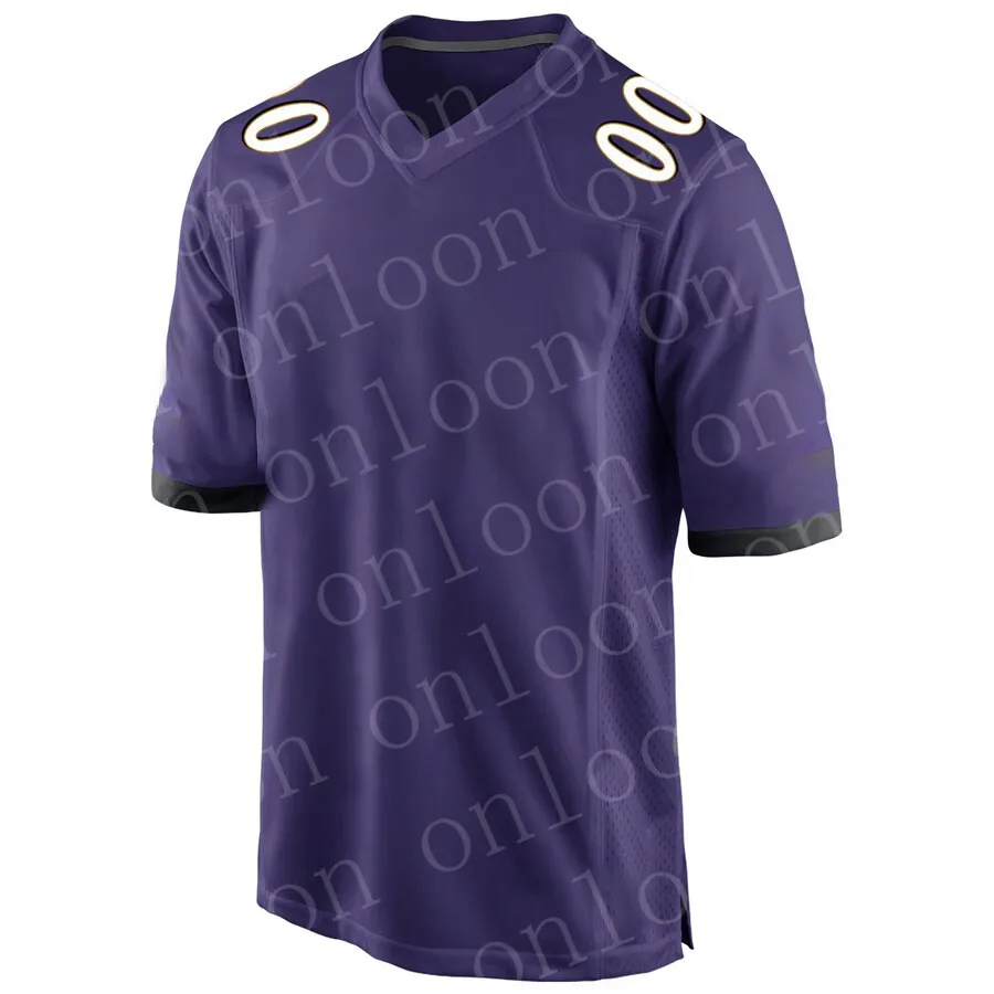 Игра 2020 Спортивный футбол Baltimore Jersey Mark Ingram Marquise Brown Earl Thomas Marlon Humphrey Joe Flacco | Спорт и