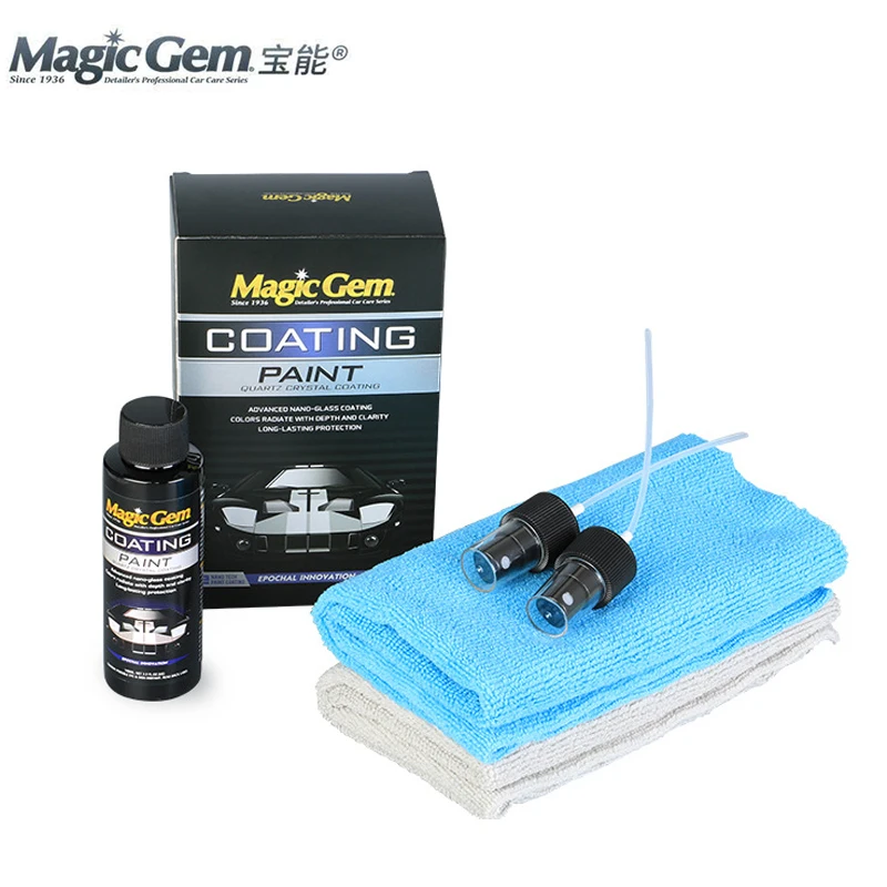 

100ml Nano Crystal Quartz Spray Plating Liquid Car Coating Liquid Glass 9H Hardness Car Polish Super Hydrophobic Paint Care