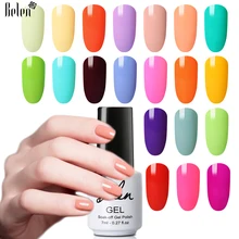 Belen, 7 мл, светильник, цветной, макарон, Гель-лак для ногтей, долговечный, гибридный Полупостоянный лак, УФ светодиодный, лампа, лаки для ногтей
