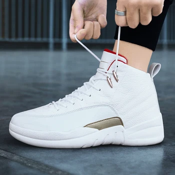 

High-top Professional Men Basketball Shoes Cushioning Breathable Sneakers Men Shoes Zapatos Hombre Gym Training Ankle Boots