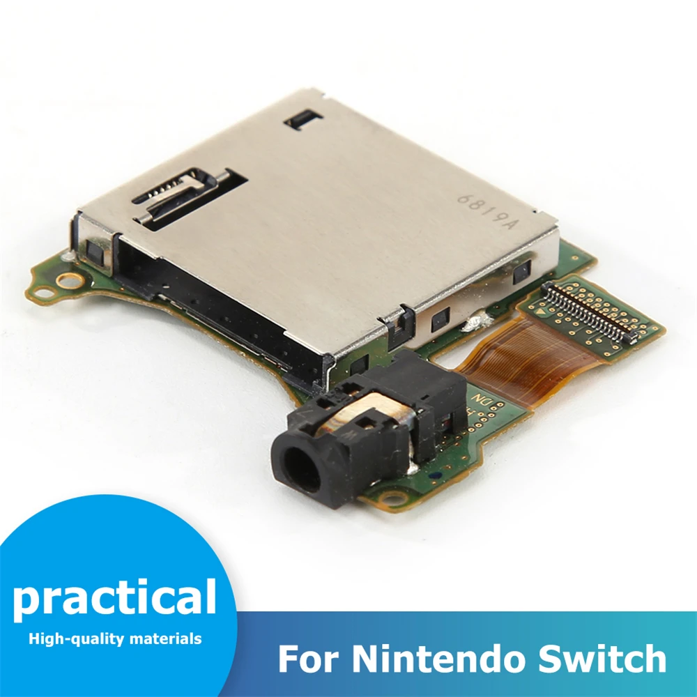 Практичный товар слот для наушников с разъемом консоли NS Switch запасная часть