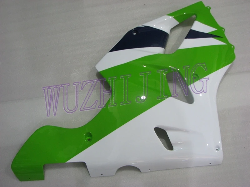 Пластик Обтекатели 636 Zx-6r 96 97 наборы для тела Kawasaki Zx6r 94 95 белого и зеленого цвета обтекатель Наборы ниндзя Zx-6r 1994-1997