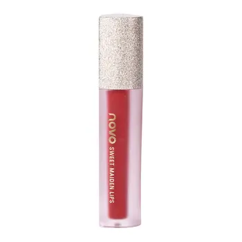 

6 Colors Matte Velvet Lipstick Lip Gloss Lip Glaze Waterproof Long Lasting Moisture Sexy Red Lip Cosmetic Maquillaje TSLM1