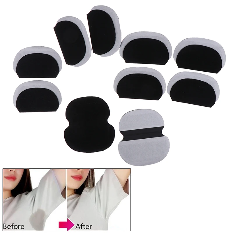 Camiseta desechable con axilas para hombres y mujeres, almohadilla absorbente antitranspirante para proteger del sudor, almohadillas desodorantes, 2/6/10 Uds.