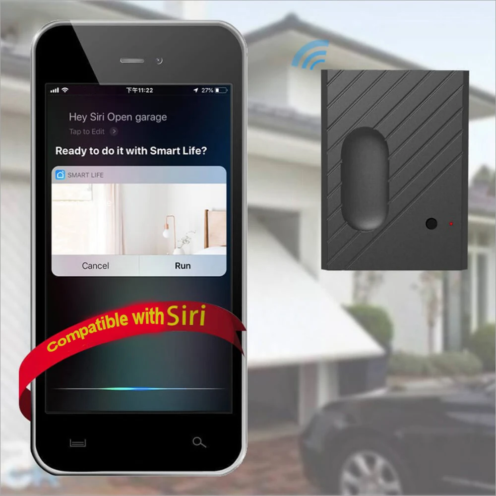 Ewelink WiFi переключатель управления гаражной дверью для открывания Гаражных дверей приложение дистанционное управление синхронизация голосового управления Автомобильная электрика
