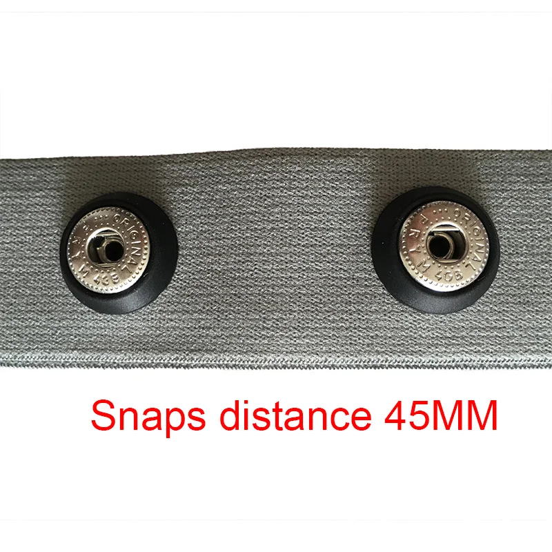 2 Elastic Adjustable Chest Belt Strap Band for Wahoo Garmin Polar Sport Running Heart Rate Monitor for Bluetooth Ant+ HRM 2.4Ghz