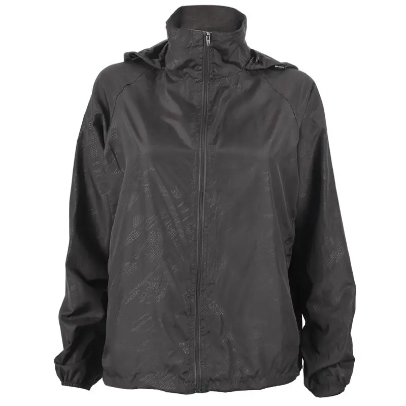 

Outdoor Unisex Cycling Running Waterproof Windproof Jacket Rain Coat -Black,L