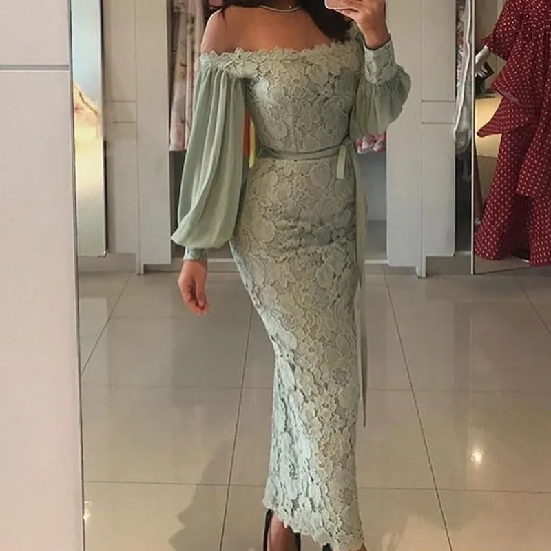 

Muslim Evening Dresses Dubai Prom Dresses 2020 Formal Gala Dress