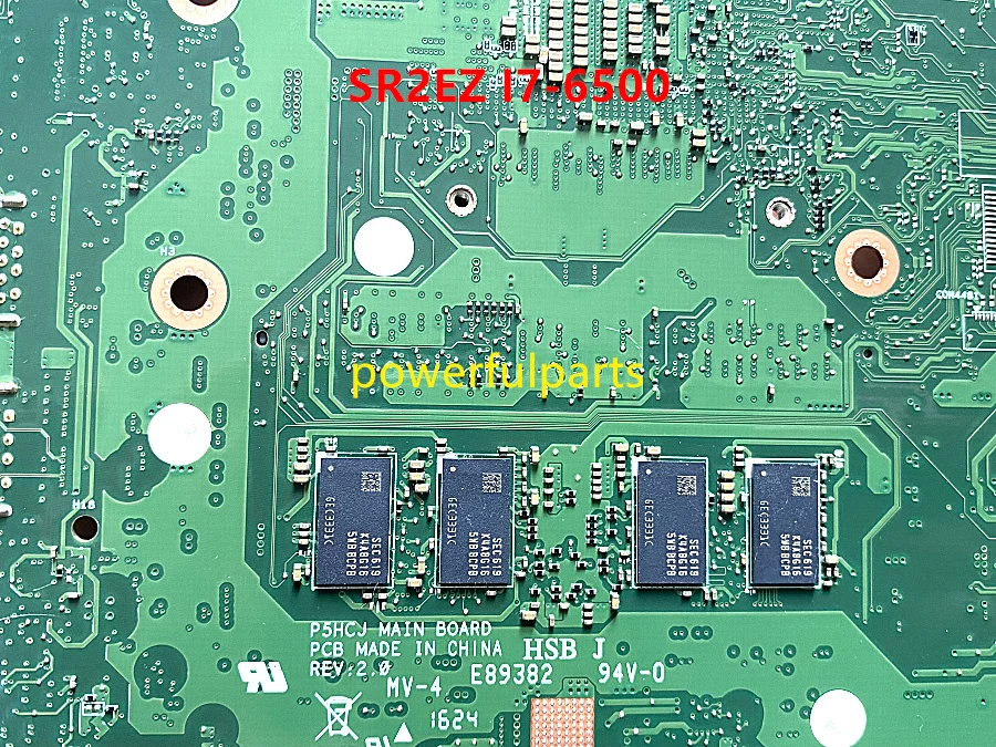 laptop motherboards 100% working for acer Aspire R5-571 R5-571TG motherboard with i7-6500 cpu +graphic P5HCJ mainboard Rev.2.0 tested well best gaming motherboard