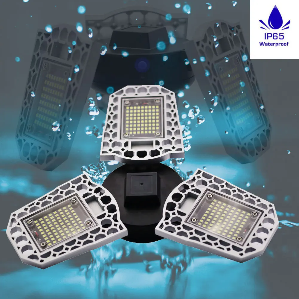 

Light Bulb LED E27 Waterproof Deformable Lamp Mi LED Smart Bulb E26 60W 80W LED Mining Lamps For Garage Attic Basement Home 220V