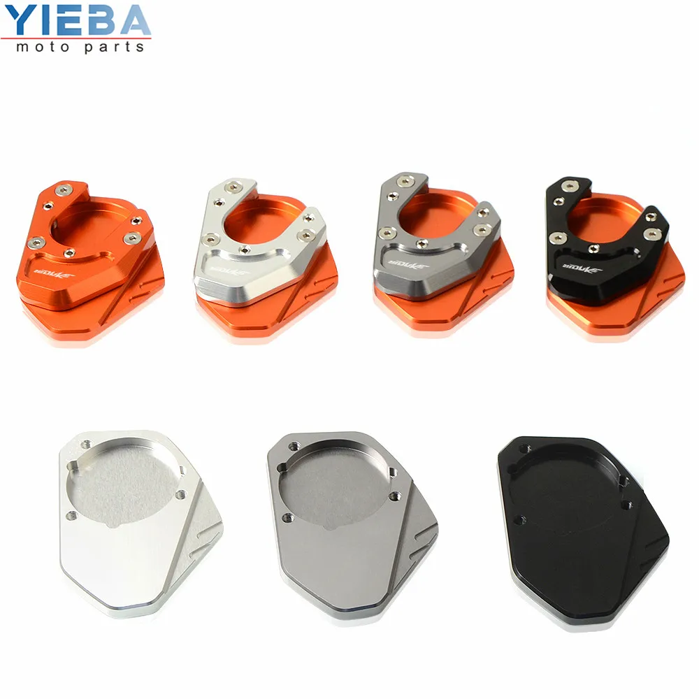 CNC алюминиевый moto rcycle Sidestand Kickstand подставка для ног боковая подставка Увеличьте Мото части для KTM DUKE 200 200DUKE 2012