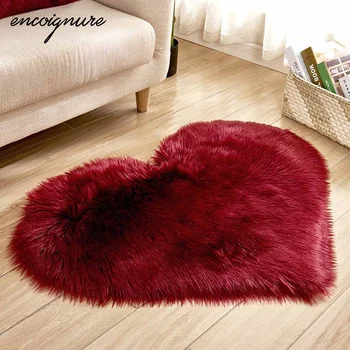 

Carpet Rug Alfombra Wool Imitation Sheepskin Rugs Faux Fur Non Slip Bedroom Shaggy Carpet Mats ковер коврик Tapis Salon dywan