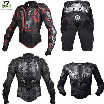 

WOSAWE Motorcycle Jakcet Motocross Racing Riding Full Body Armor Jacket Spine Chest Back Hip Pad Protector Snowboard Ski Skate