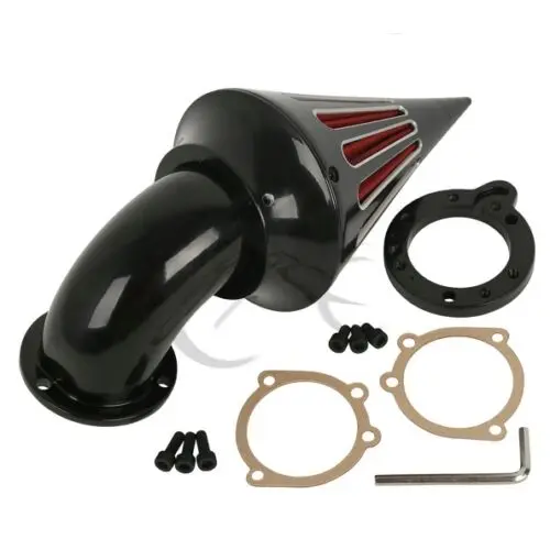 

Motorcycle Spike Air Cleaner Intake Filter Kit For Harley CV Custom Sportster 1200 883 XL