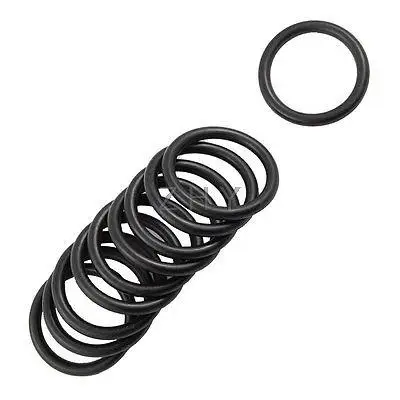 10 шт. механическое черное, NBR уплотнительные кольца масляные Уплотнительные Шайбы 50 мм x 5,7 мм x 38,6 мм