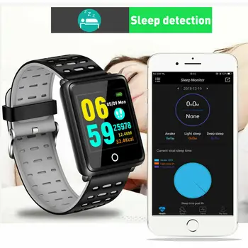 

Sport Smart Watch Fitness Men Women Waterproof IP68 Bluetooth 4.0 Color Display smart band