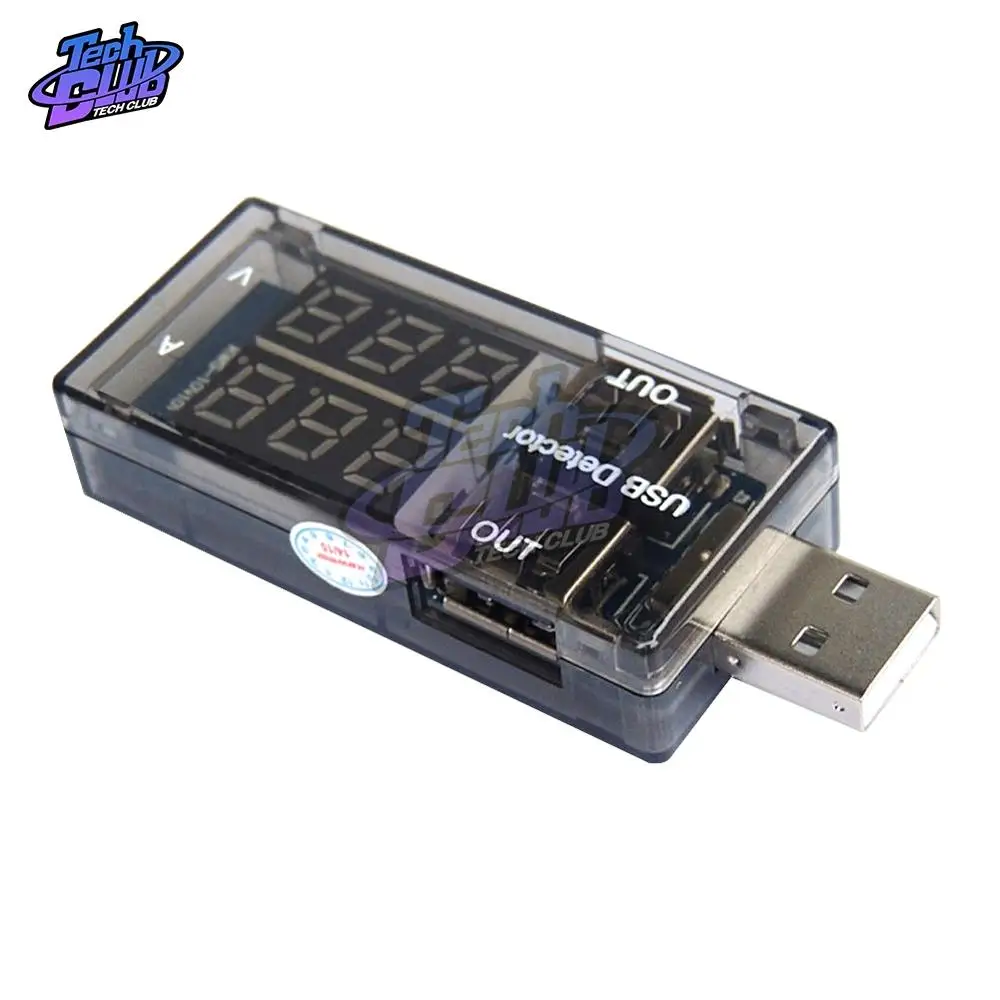 USB тестер для зарядки вольтметр амперметр детектор цифровой Мобильный