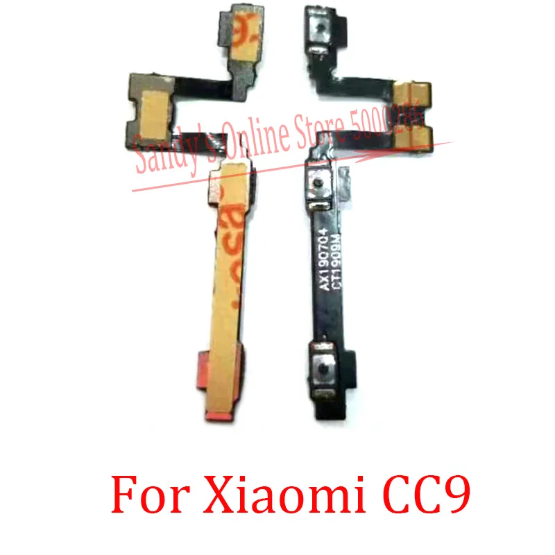 

10 PCS New Power Volume Side Button Key Flex Cable For Xiaomi CC9 MI CC9 Power On Off Volume Side Key Buttons Flex Cable Part