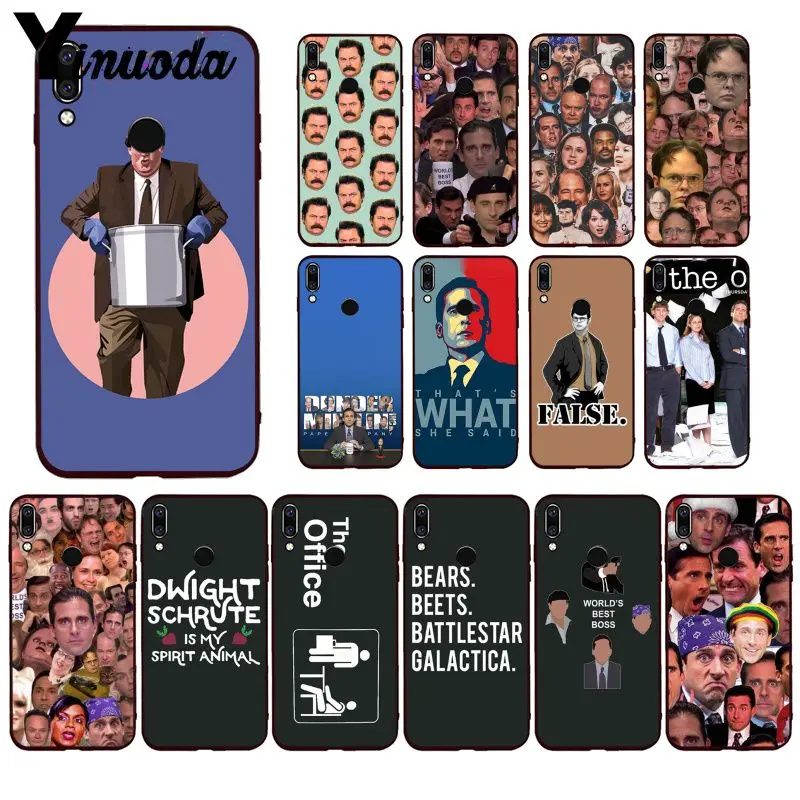 

Yinuoda The office tv show What She Said Phone Case for Huawei P20 P30 P20Pro P20Lite P30Lite Psmart P10 9lite