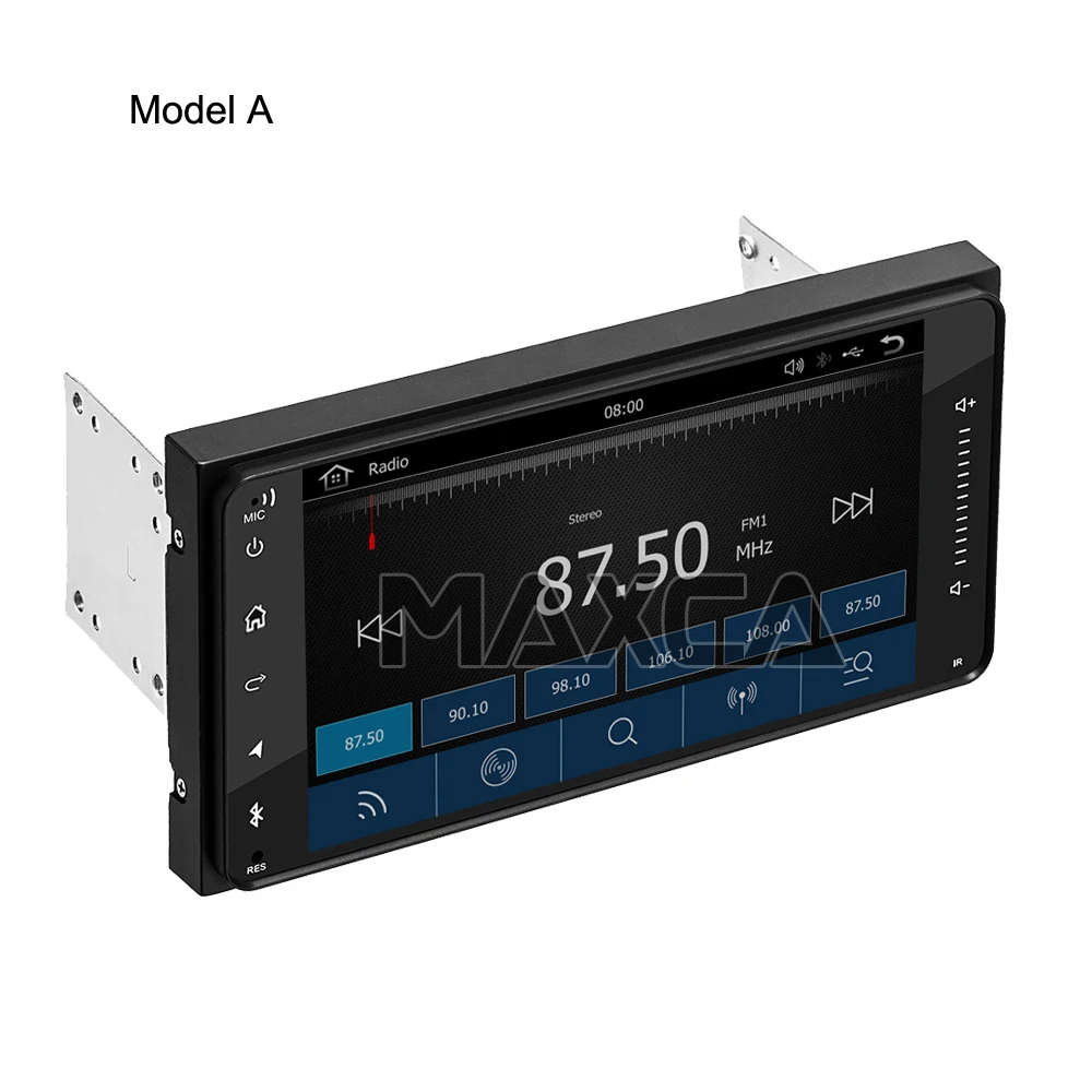 MAXCA 7 inch 2 din Wireless Carplay Android Auto radio For Toyota Corolla Auris Hilux VIOS Camry Wish Prado Multimedia Player