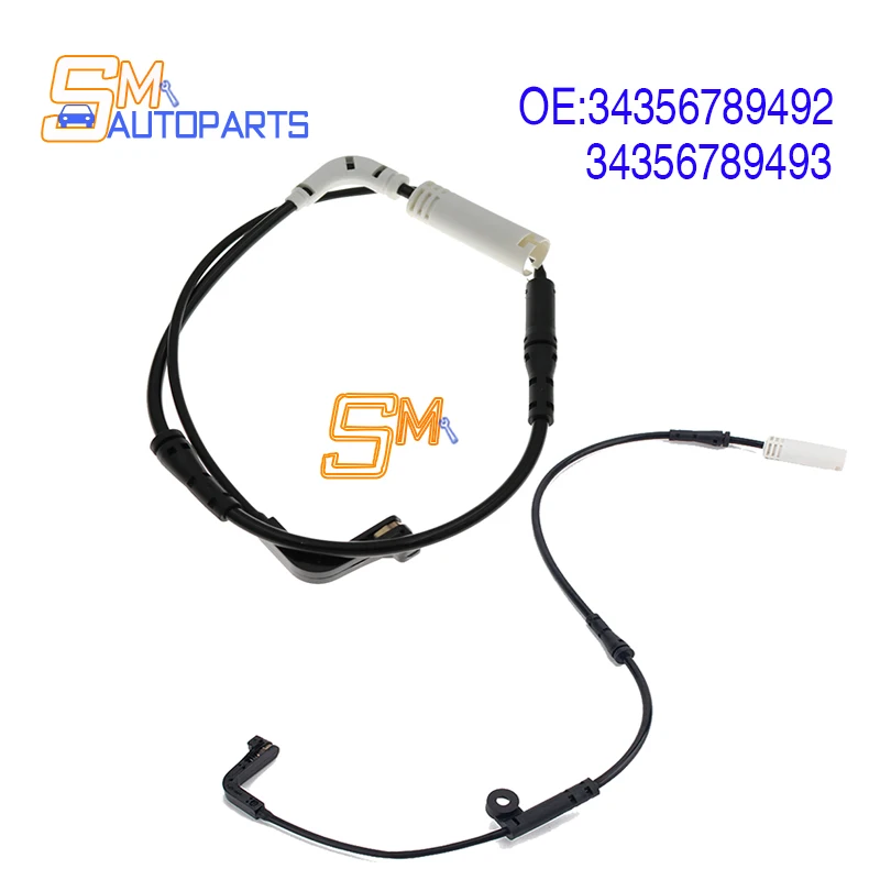 New Front Rear Disc Brake Pad Wear Sensor For BMW 5 series E60 2004-2010 34356789492 34356776422 brake pad sensor