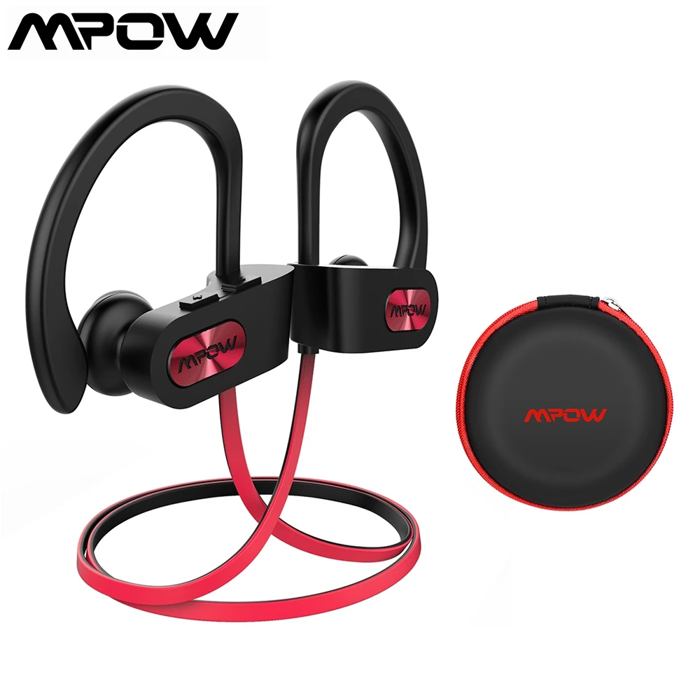 Mpow Flame Bluetooth наушники IPX7 водонепроницаемые беспроводные HiFi стерео спортивные с