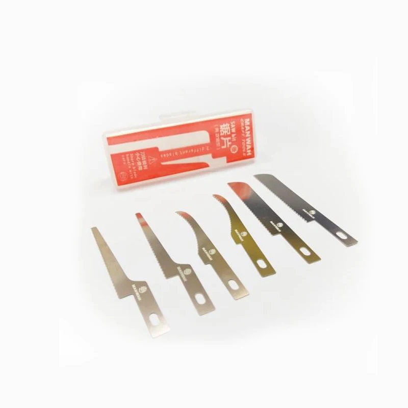 Инструмент для модели WANWAH MW 2161 3 типа лезвий ручной пилы # 2161(6 шт.)|tools saw|tools modelingtool