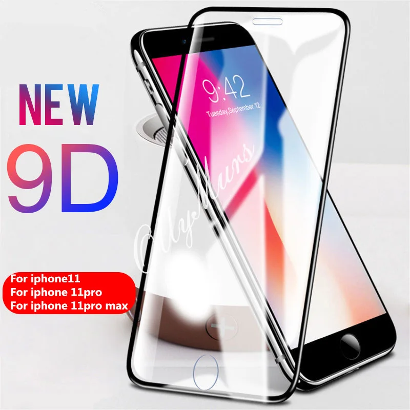 

Phone Tempered Glass Film For iPhone11Pro Max HD Anti-scratch Glossy Protective Screen Protector For iPhoneX XR XS 6 7 8 plus