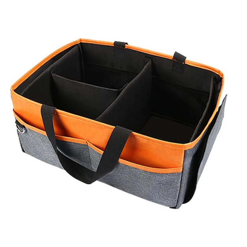 Orange Детские пеленки Caddy портативный ящик для хранения пеленок сумка для детских принадлежностей - Цвет: Orange