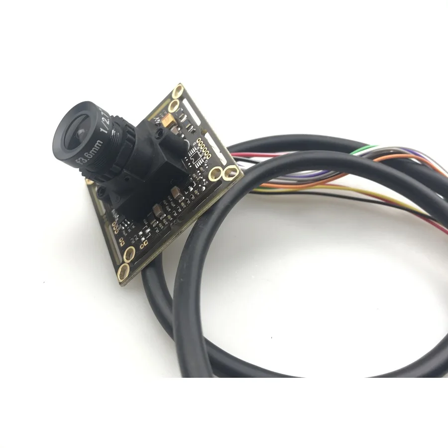Плата модуля камеры видеонаблюдения с OSD кабелем 1/3 дюйма Sony двойная скорость CCD