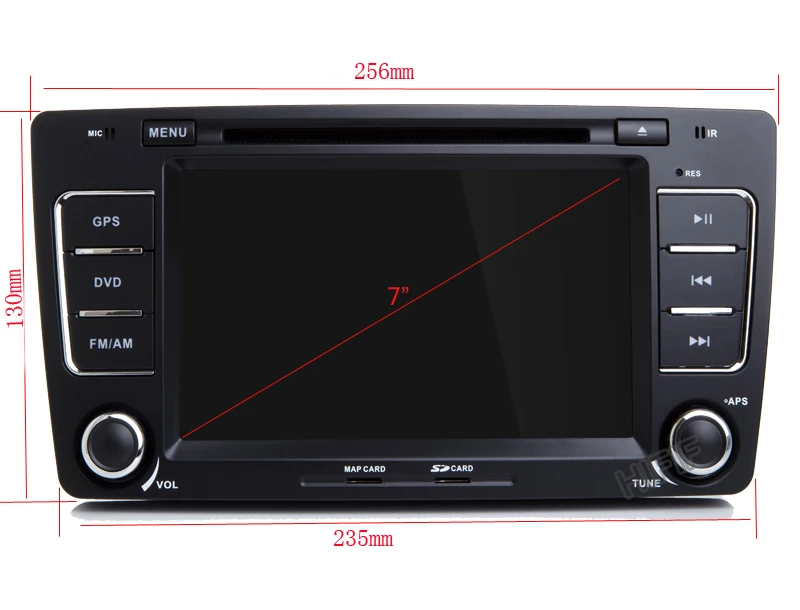 Clearance DSP 2 DIN Android 9.0 IPS 4G CAR GPS For SKODA Octavia 2009 2010 2011 2012 2013 DVD PLAYER radio navigation tape recorder PC 2
