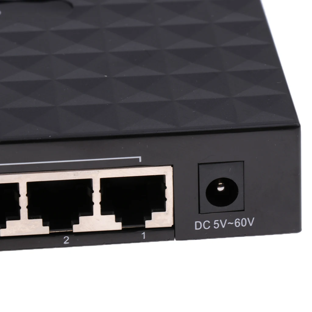 6Port SPoE Fast Switch with 2 Ethernet Uplink IEEE802.3/802.3u 10/100Mbps