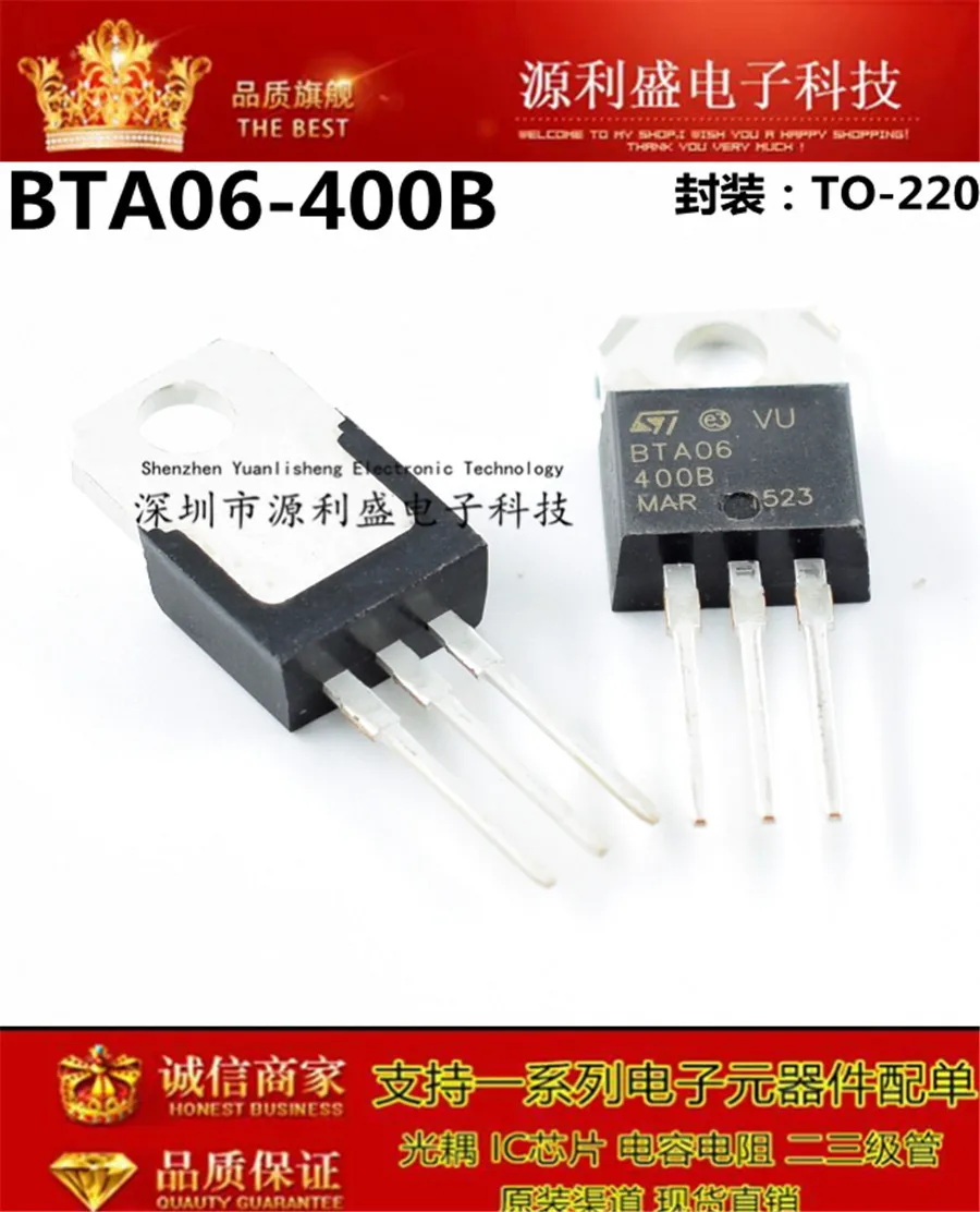 BTA06-400B BTA06 BTA06-400 TO-220