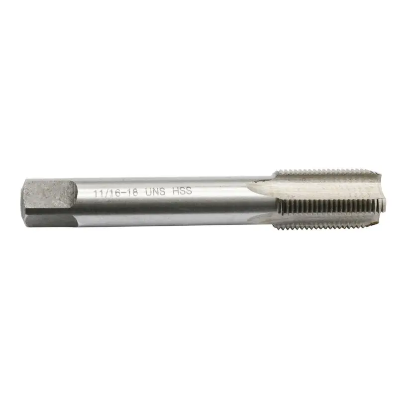 UN Right Hand Thread Tap 11/16 ''-18 TPI высокоскоростная стальная Замена ручных инструментов