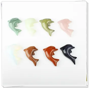 

5pcs / bag Natural Stone Pendant Color Animal Handmade Pendant Jewelry Making DIY Necklace Jewelry Accessories Charm