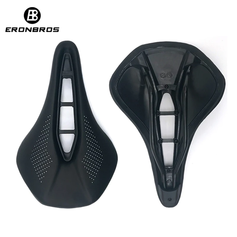 Hollow Mountain Bicycle Saddle race Road MTB Bike Saddle Triathlon Tri TT racing Cycling Saddle steel rail Cushion PU Soft Seat