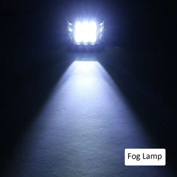 

Strobe LED Work light For SUV Car Headlights 9000LM Waterproof DC 9-30V