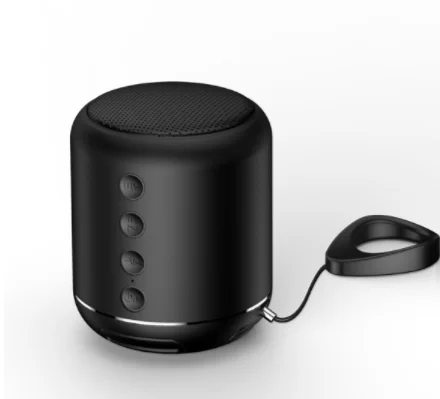 Proable Bluetooth динамик Беспроводная колонка бас звук стерео IPX5 Водонепроницаемый сабвуфер Fm радио Handsfree Tf карта Usb Mp3 плеер - Цвет: Черный