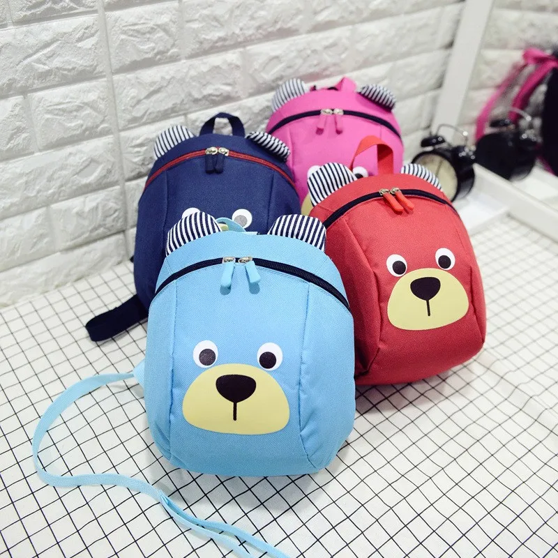 

2-5 Toddler Backpack Anti Lost Kids Bag Cartoon Animal Children Backpacks Kindergarten School Bag For Girls Boys Bear bag