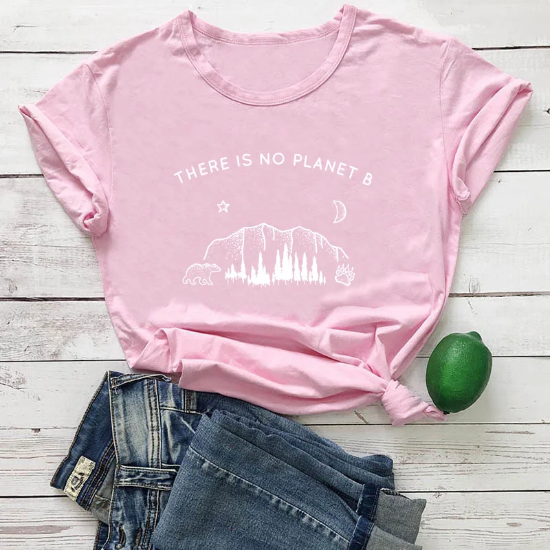 Star-moon-Planet-Graphic-Top-There-is-no-Planet-B-T-Shirt-Funny-Planet-Slogan-Christian (14)