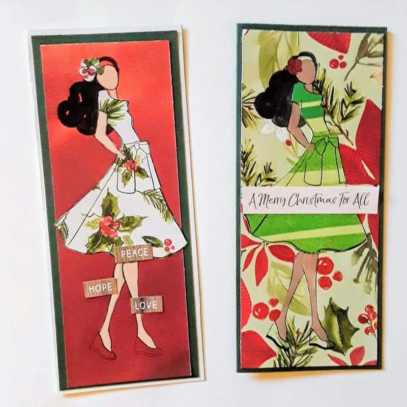 Fashion Dolls Stamp Set Various Dolls Girls Silicone Clear Stamps Stamps for DIY Scrapbooking Crafts Cards Making New