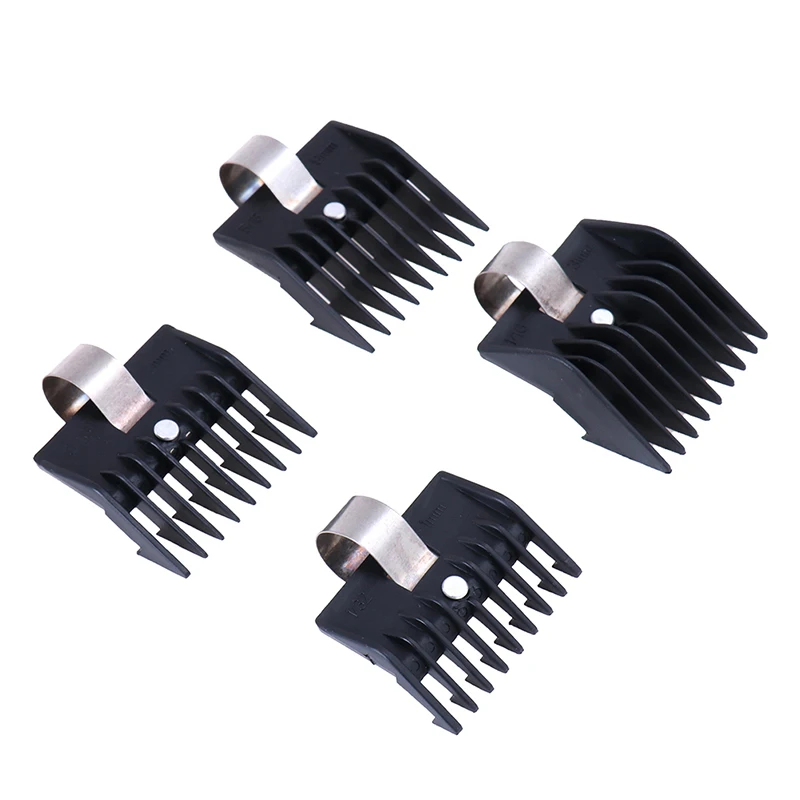Hot Sale 4pcs Limit Comb Hair Clipper Replacement Guide Attachment Size Barber Hair Styler Tools