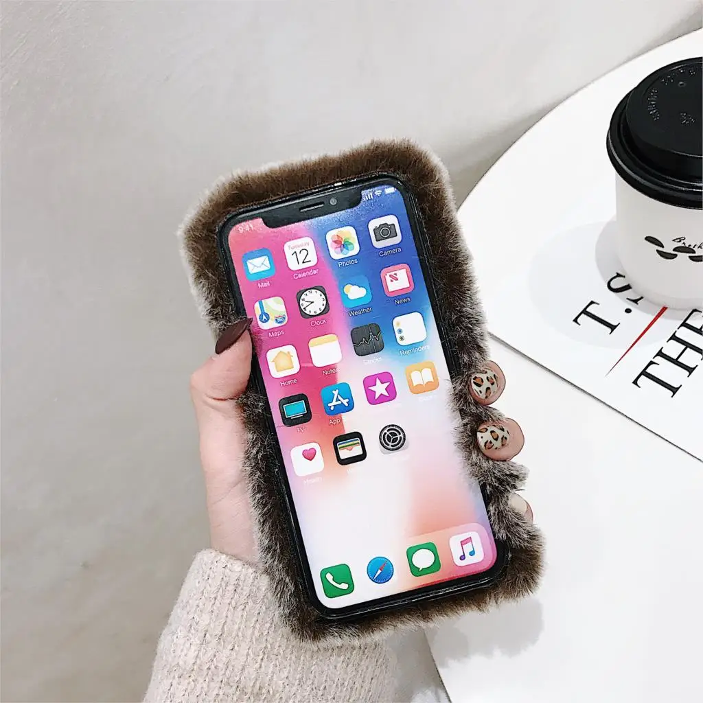 Кроличий мех чехол для Nokia 2,1 3,1 5,1 6,1 7,1 8,1 8 9 6 5 3 2 1 7X3X5X6X7X71 чехол из кроличьего меха Обувь на теплом меху крышка