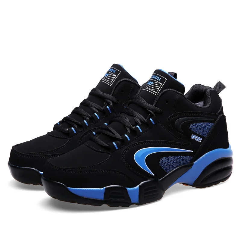 Skup Jesienne zimowe buty sportowe męskie damskie z futrem zimowe ciepłe duże rozmiary buty do biegania dla mężczyzn skórzane buty do biegania obuwie sportowe